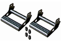 Image is representative of N-Fab RKR Step Rails.<br/>Due to variations in monitor settings and differences in vehicle models, your specific part number (J182RKRS2) may vary.