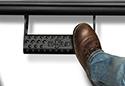 Image is representative of N-Fab RKR Step Rails.<br/>Due to variations in monitor settings and differences in vehicle models, your specific part number (J182RKRS2) may vary.