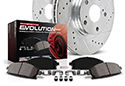 Image is representative of Power Stop Z23 Evolution Sport Brake Kit.<br/>Due to variations in monitor settings and differences in vehicle models, your specific part number (K7574) may vary.