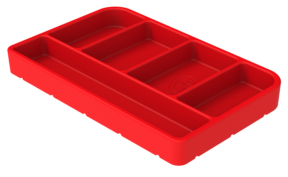 Silicone Tool Tray With Magnetic Small Parts Organizer, Non - View #7