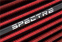 Image is representative of Spectre Performance Air Filter.<br/>Due to variations in monitor settings and differences in vehicle models, your specific part number (HPR9054) may vary.
