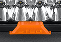 Image is representative of STEDI Quad PRO LED Driving Lights.<br/>Due to variations in monitor settings and differences in vehicle models, your specific part number (LEDQUAD-PRO) may vary.