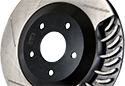 Image is representative of StopTech Slotted Brake Rotors.<br/>Due to variations in monitor settings and differences in vehicle models, your specific part number (126.61104SL) may vary.