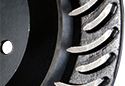Image is representative of StopTech Slotted Brake Rotors.<br/>Due to variations in monitor settings and differences in vehicle models, your specific part number (126.61104SL) may vary.