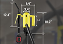 Tera Pump Electric Drum Pump Digital Flow Meter