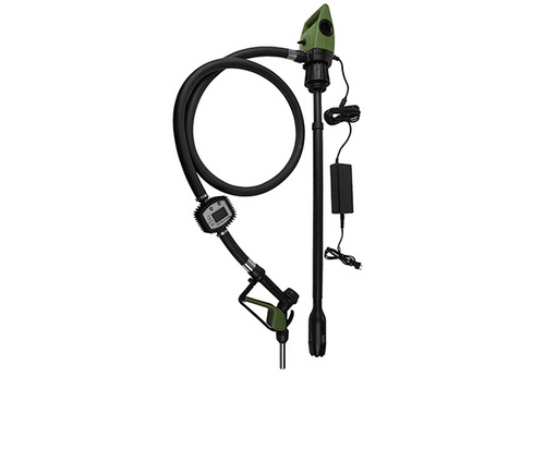 Tera Pump Telescopic Electric Drum Pump with Digital Flow Meter