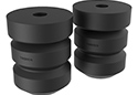 Image is representative of Timbren Suspension Enhancement System.<br/>Due to variations in monitor settings and differences in vehicle models, your specific part number (DR1500DQ) may vary.