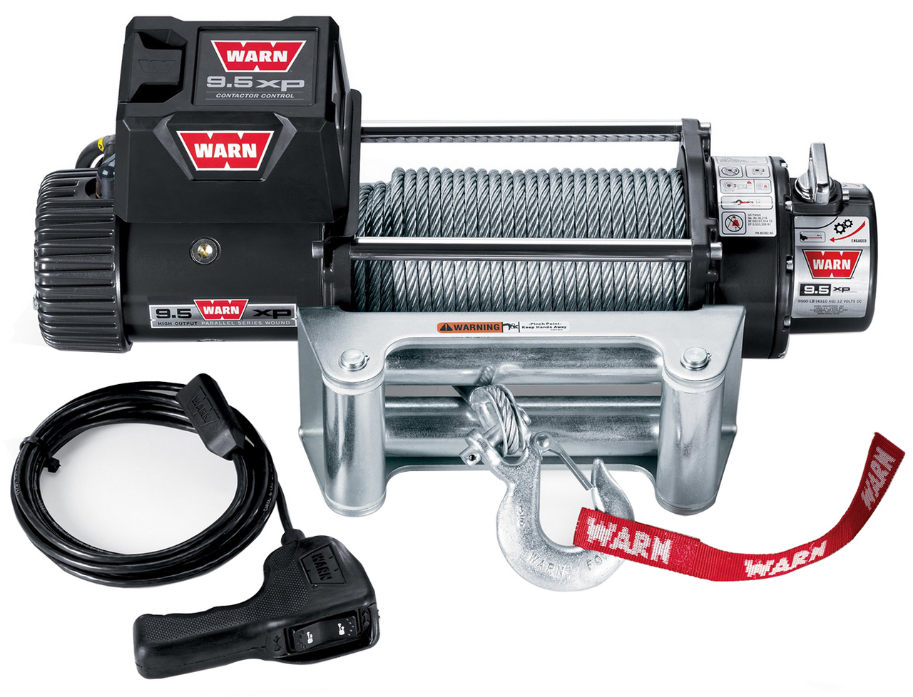 WARN 9.5xp Extreme Performance Winch - NAPA Auto Parts