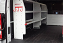 Weather Guard Adjustable Van Shelving