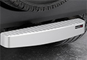 Image is representative of WeatherTech Billet BumpStep Bumper Protector.<br/>Due to variations in monitor settings and differences in vehicle models, your specific part number (8ABBS3) may vary.