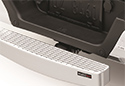 Image is representative of WeatherTech Billet BumpStep Bumper Protector.<br/>Due to variations in monitor settings and differences in vehicle models, your specific part number (8ABBS3) may vary.