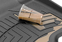 Image is representative of WeatherTech FloorLiner HP Floor Mats.<br/>Due to variations in monitor settings and differences in vehicle models, your specific part number (4613171IM-4613172IM) may vary.