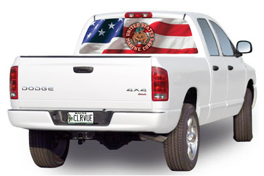 Military Window Graphics Window Canvas Military Window Graphic - QUICK DELIVERY - NAPA Auto Parts