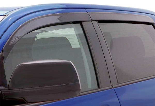 thumbnail image 2 of 42.5" Universal Moonroof Visor – Dark Smoke Acrylic Wind Deflector / Rain Guard 2 of 3