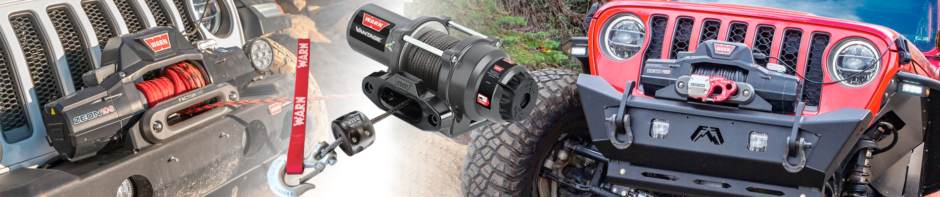 Ensemble de guidon pour winch Warn