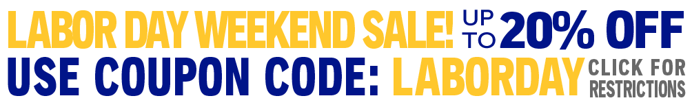 Labor Day Weekend Savings!