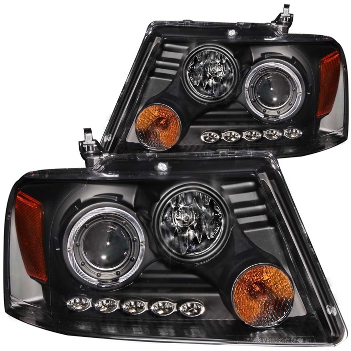 anzoページ 111204 Anzo Projector Headlights with Dual LED Halos