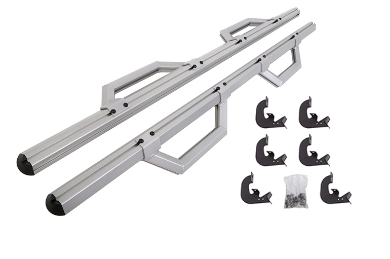 DZ66321/DZ66340 Dee Zee Hex Step Cab Length Step Bars
