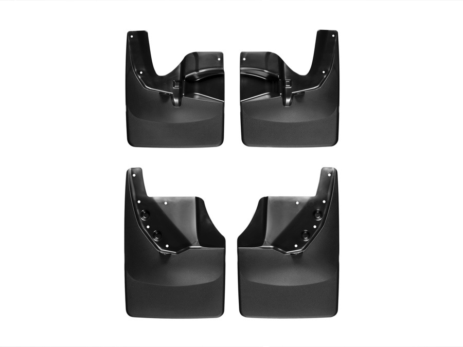 110034-120034 WeatherTech Front & Rear Mud Flaps