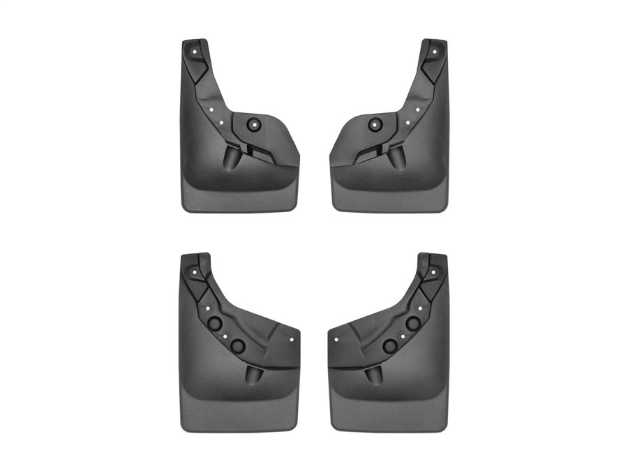110182-120182 WeatherTech Front & Rear Mud Flaps