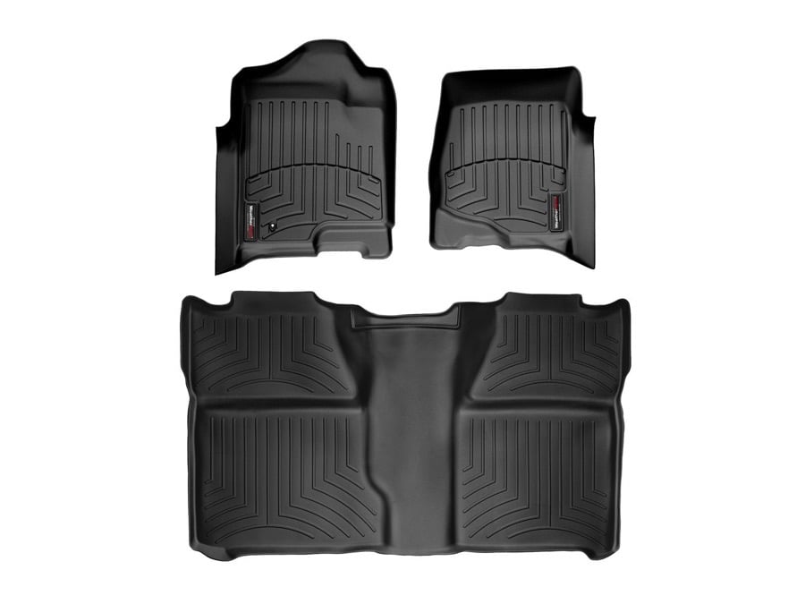 440661-440660 WeatherTech 1st Row & 2nd Row (1-Piece) Floor Liners Bundle