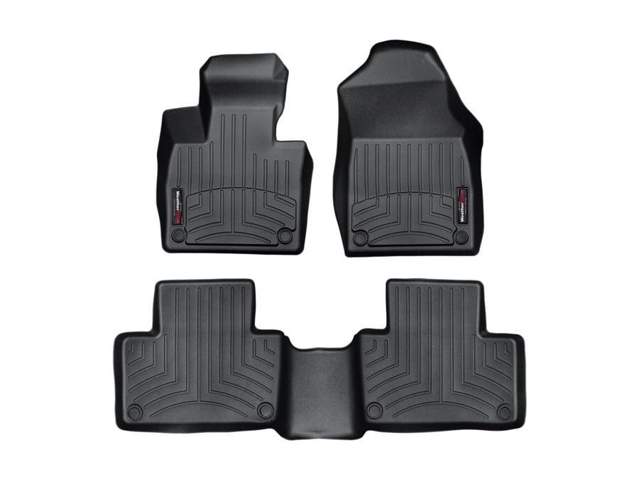 WeatherTech FloorLiner Floor Mats For Honda Accord - 1st & 2nd Row, Custom Fit, All-Weather