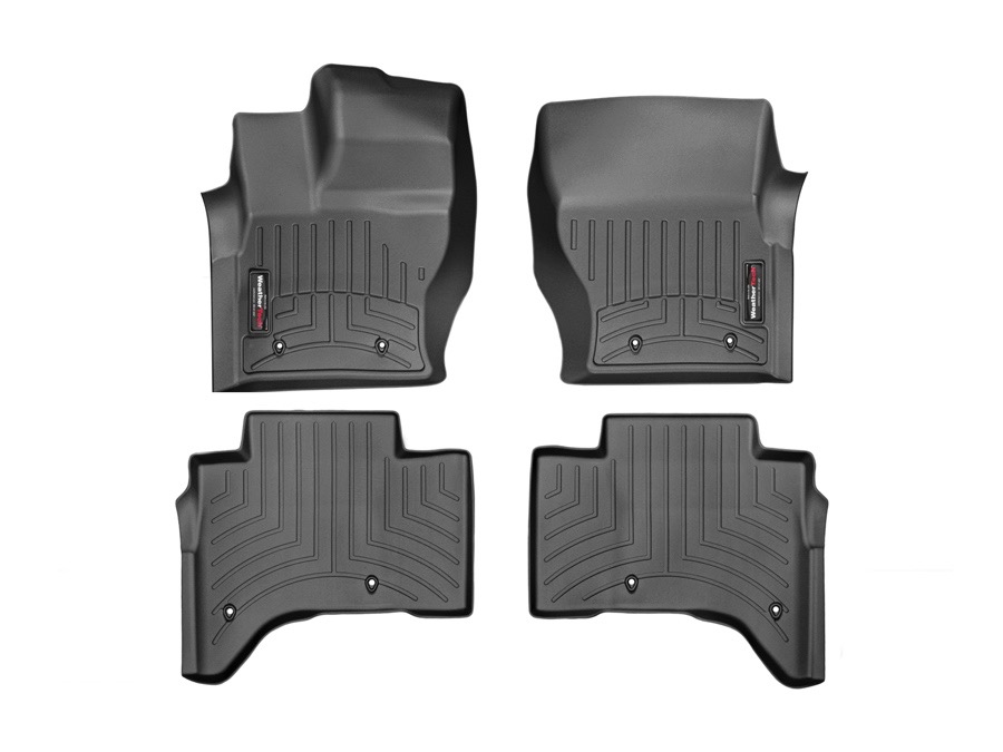 444801-444802 WeatherTech 1st Row & 2nd Row Floor Liners Bundle - Fits ...