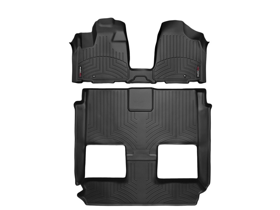 445621-441414 WeatherTech 1st Row (1-Piece) & 2nd/3rd Row (Combo Piece ...