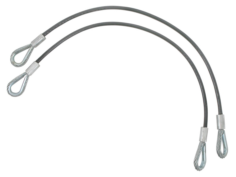 Blue Ox BX88383 Rubber Keeper Kit (4 Pack) - For 7,500 Lbs. Tow Bar Safety Cables, Replaces #62-0141