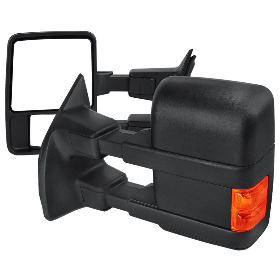 Passenger Side Tow Mirror – For 2015-2021 Ford Transit 150/250/350/350HD With Turn Signal (LEDKINGDOMUS)