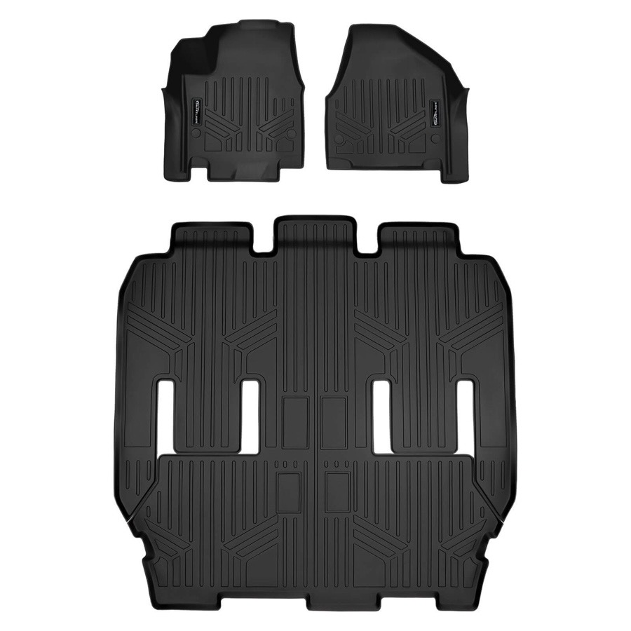 A0232/B0291 Maxliner Smartliner 1st, 2nd & 3rd Row (1 Piece) Floor Liners -  Fits 2017-2023 Chrysler Pacifica