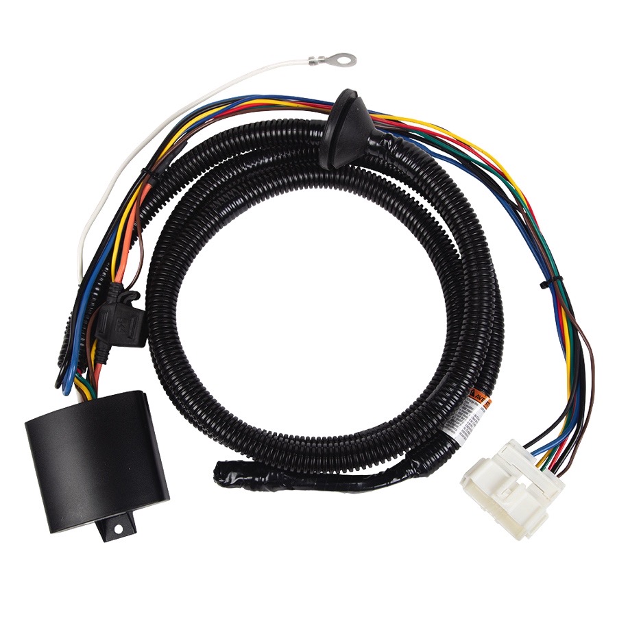 118291 Tekonsha Tow Harness Wiring Package (7Way) with Circuit Protected ModuLite HD Module