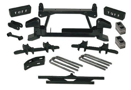 Tuff Variations 14833 Tuff Country Lift Kit with Front Lift: 4 In. & Rear Lift: 4 In.