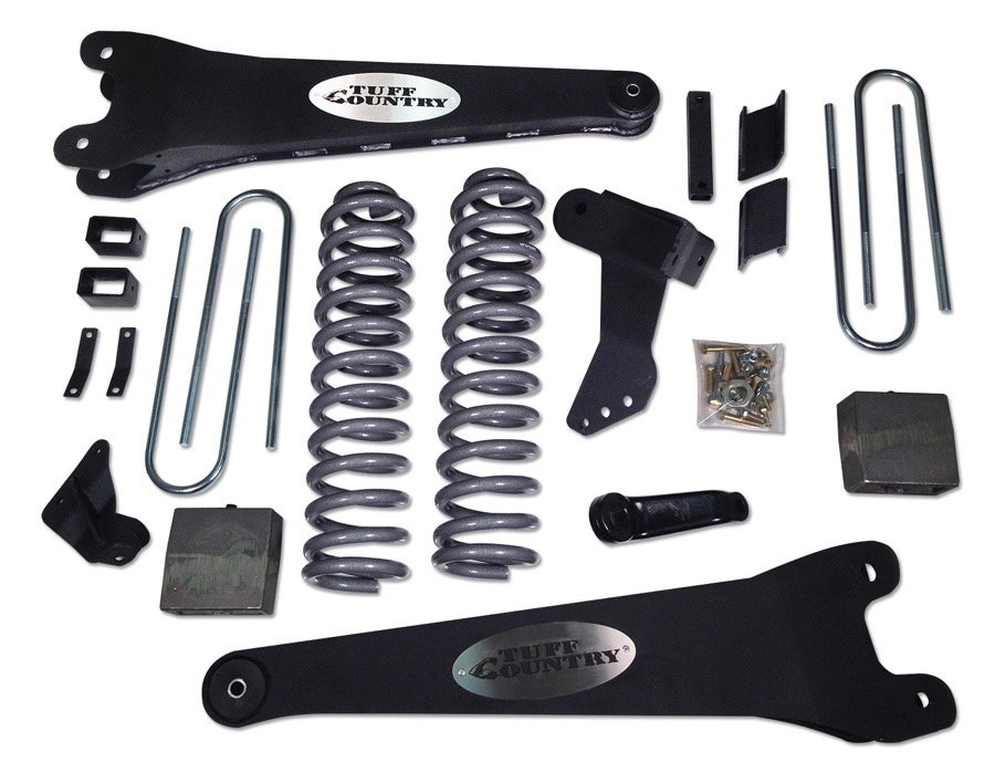 Tuff Variations 24975 Tuff Country Lift Kit with Front Lift: 4 In. & Rear Lift: 3 In.