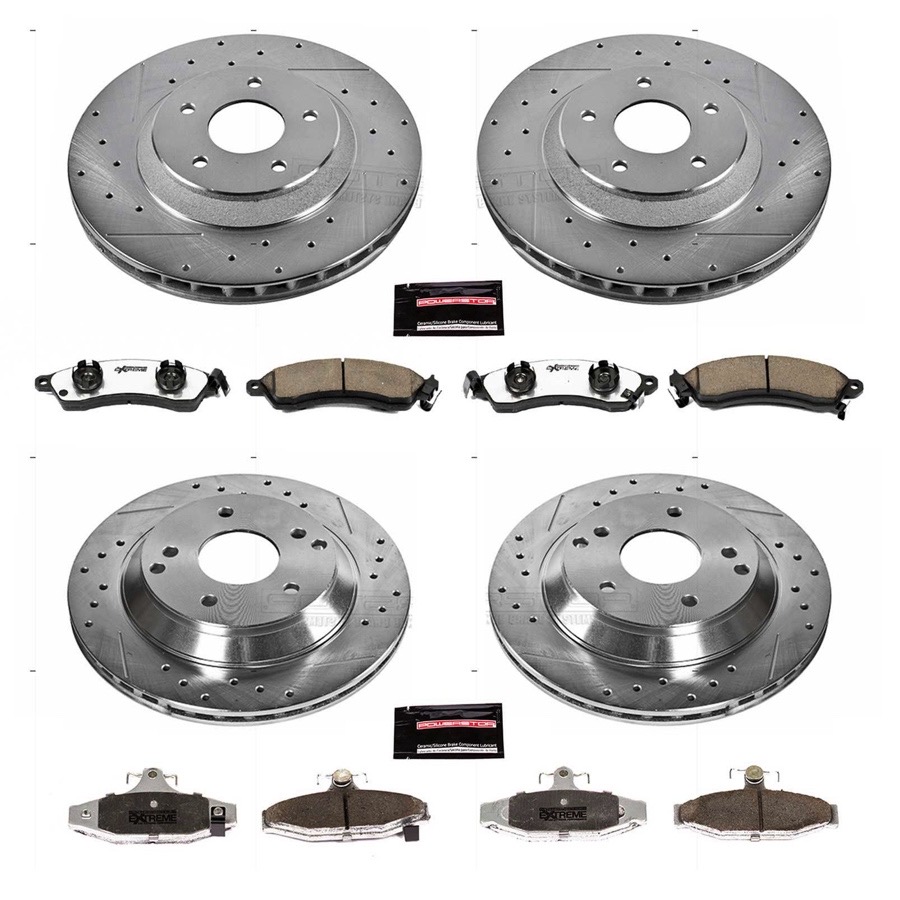PowerStop Front Z26 Street Brake Kit | Chevrolet Corvette (2020–2021) (K8529-26) main image 1
