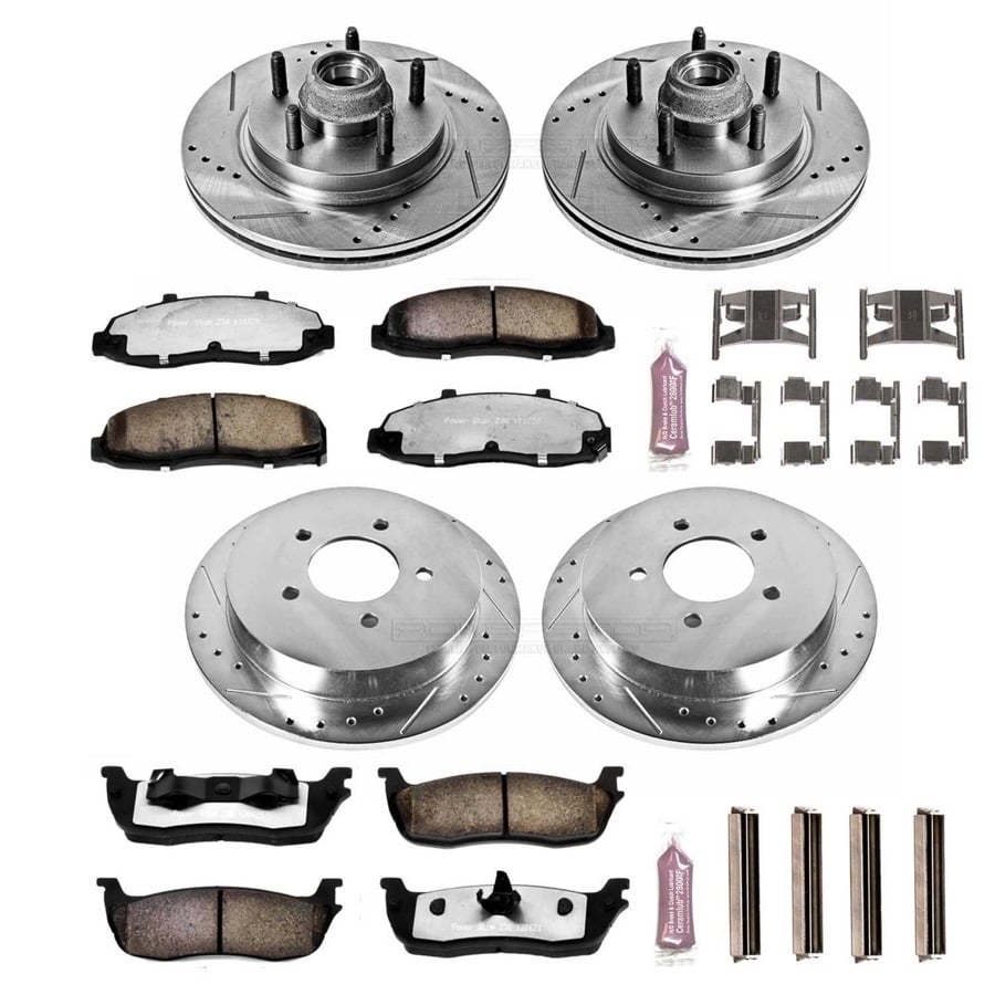 PowerStop Front & Rear Z36 Truck & Tow Brake Kit | Freightliner Sprinter 3500 2017 (K8342-36) main image 1
