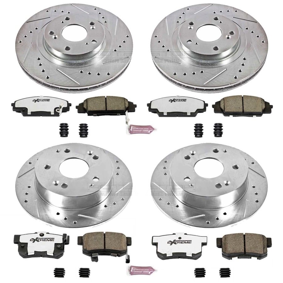Power Stop 16-19 Cadillac ATS Front Z26 Extreme Street Brake Pads w/Hardware main image 1