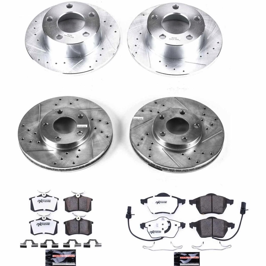 Power Stop 18-19 Subaru WRX STi Rear Z26 Extreme Street Brake Pads w/Hardware