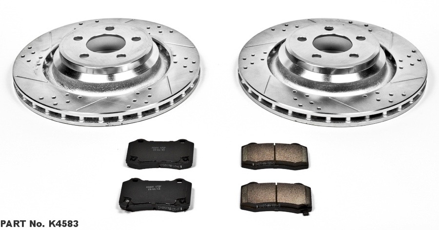 K4583 Power Stop Z23 Evolution Sport Performance Brake Kit