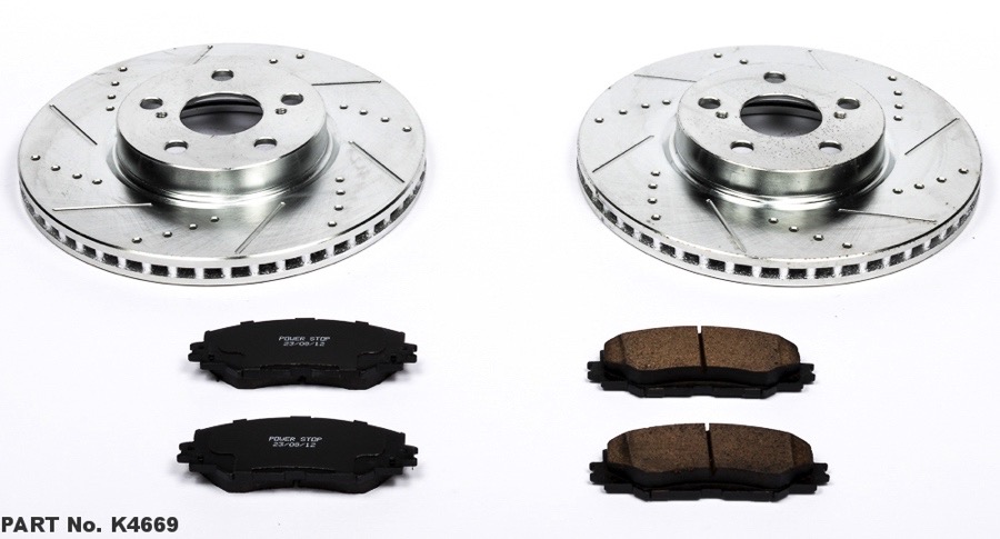 K4669 Power Stop Z23 Evolution Sport Performance Brake Kit K4669 Power Stop Z23 Evolution Sport Performance Brake Kit