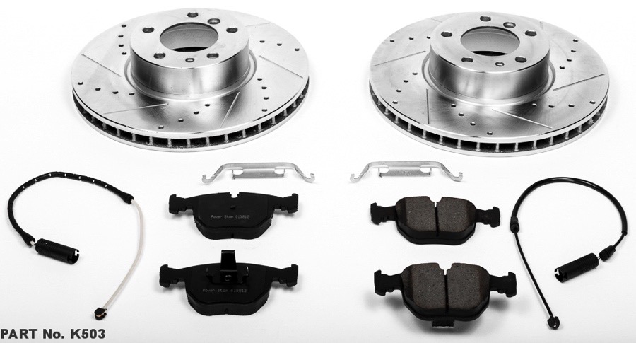 Power Stop 14-16 BMW 535d Front Z23 Evolution Sport Brake Kit main image 1