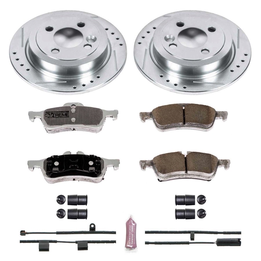Power Stop 08-12 Infiniti EX35 Front Z26 Street Warrior Brake Kit