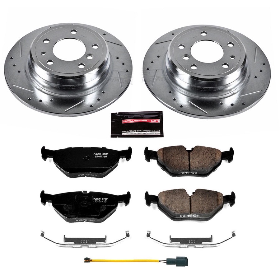 K7336 Power Stop Z23 Evolution Sport Performance Brake Kit - Fits 