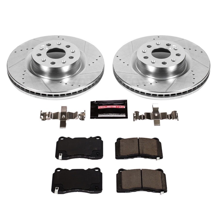 K7777 Power Stop Z23 Evolution Sport Performance Brake Kit