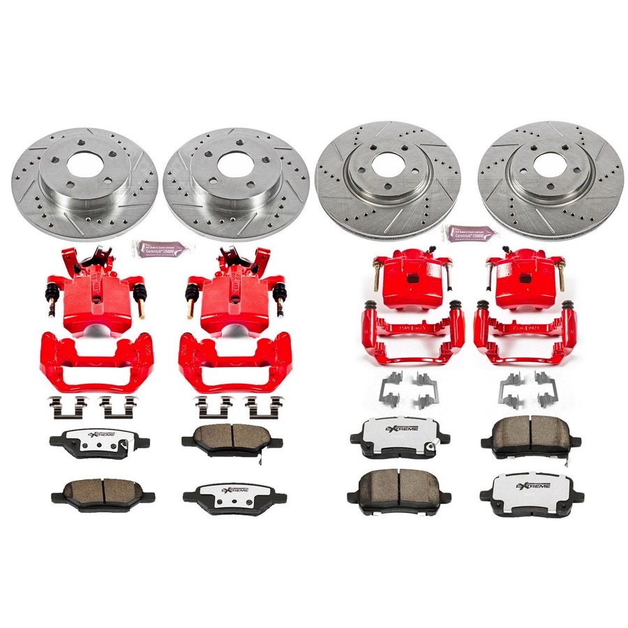PowerStop Front Z26 Street Warrior Brake Kit | Honda Civic (03-05) (K696-26) main image 0