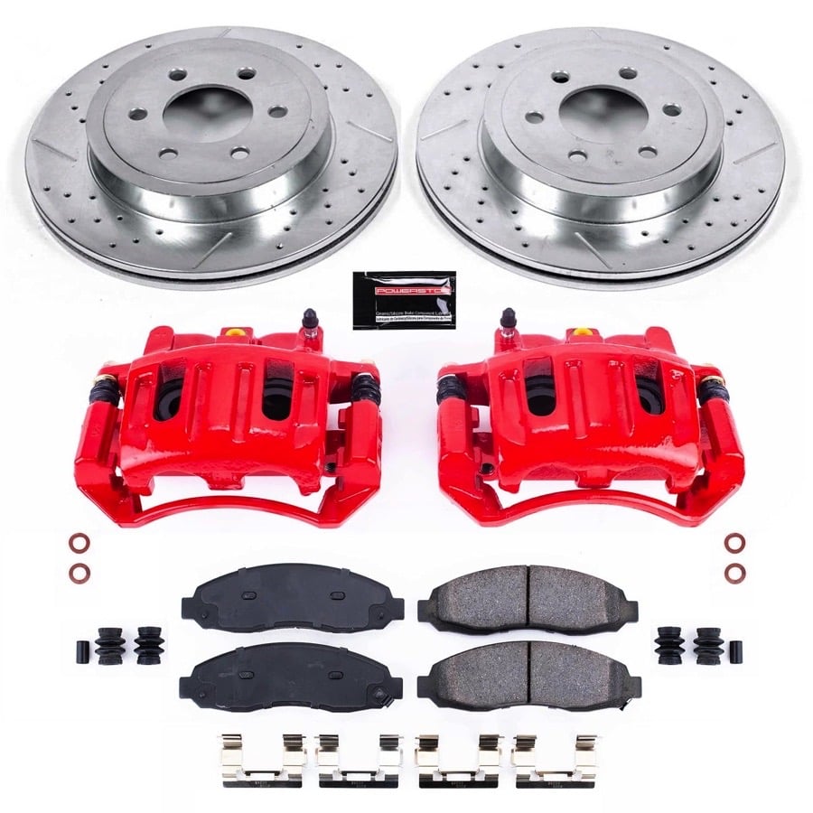 KC2187 Power Stop Z23 Evolution Sport Performance Brake Kit