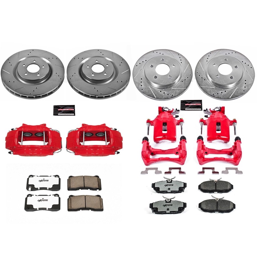PowerStop Z26 Street Warrior Brake Kit F&R Nissan Sentra (KC6960A-26)