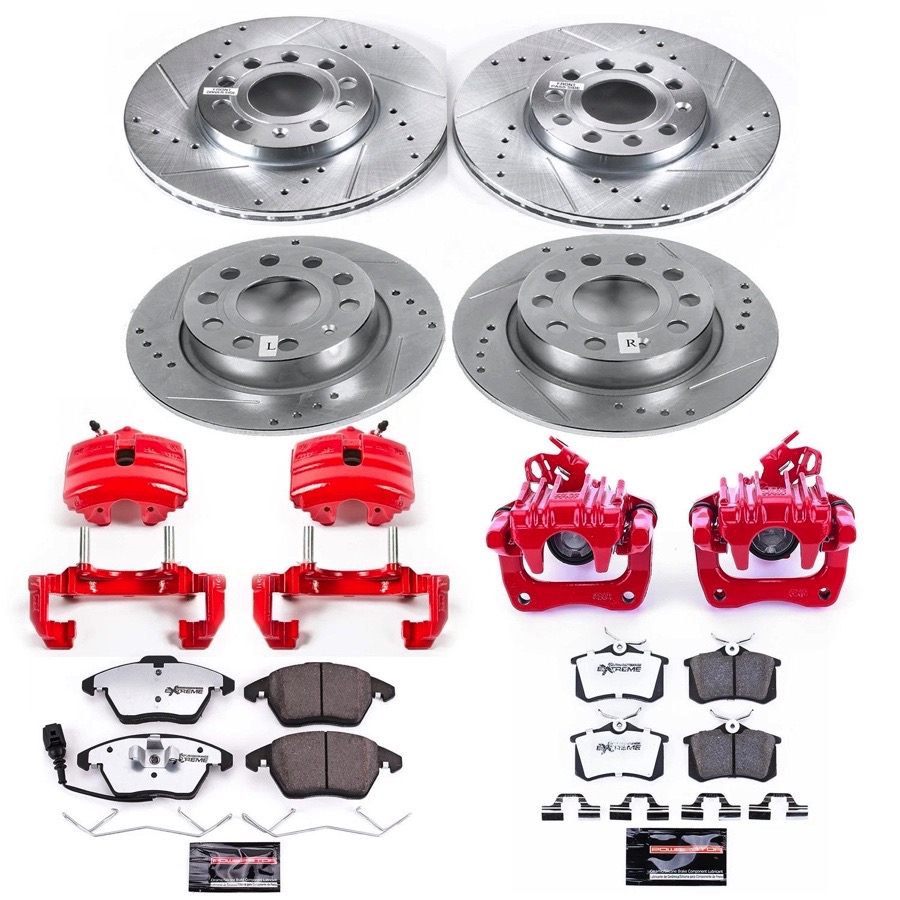 PowerStop Rear Z26 Street Warrior Brake Kit w/ Calipers | Buick LaCrosse 2012–2016 (KC5547-26)