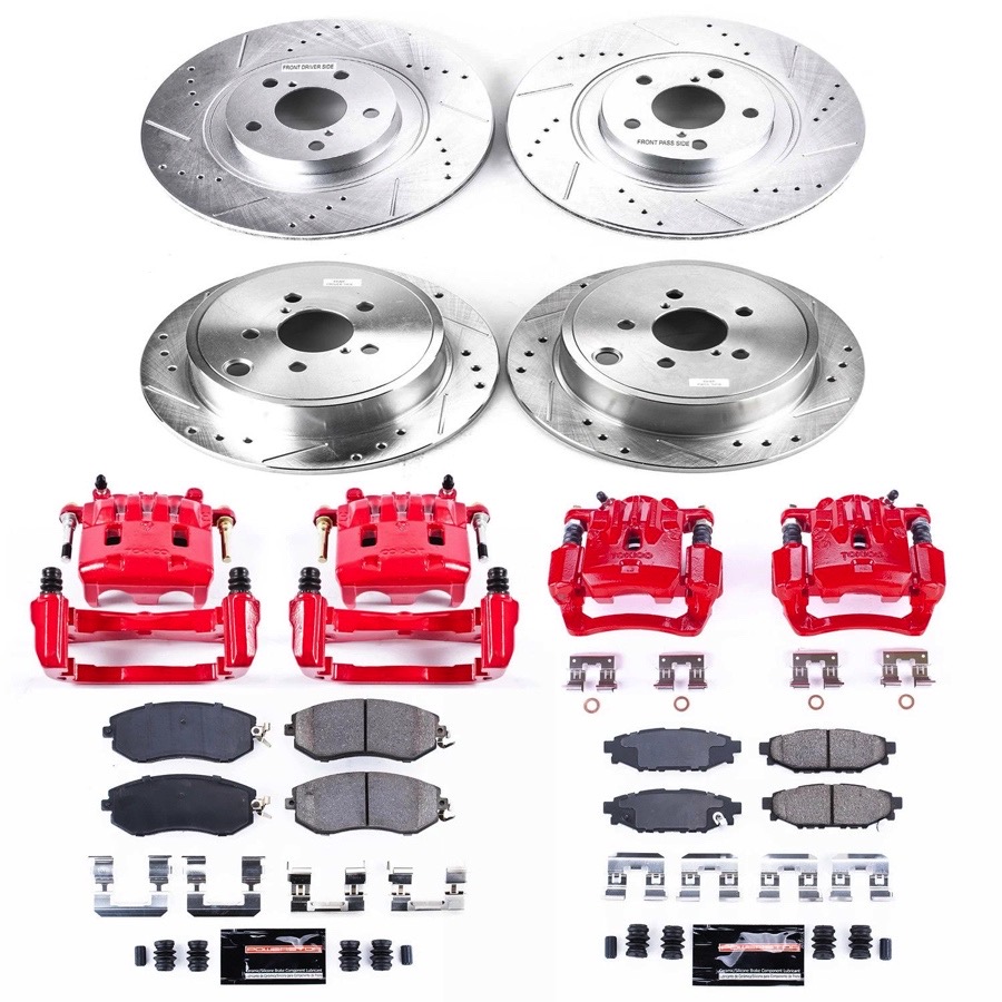 KC6083A Power Stop Z23 Evolution Sport Performance Brake Kit