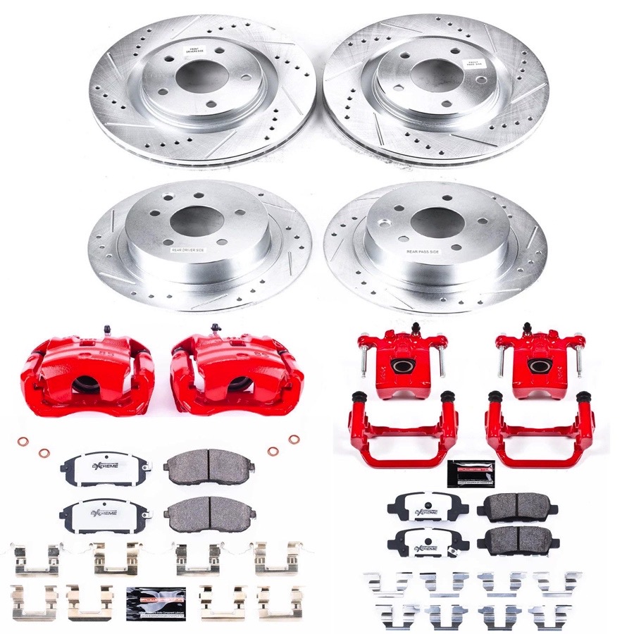 PowerStop Brake Kit | 2017–2018 Nissan Sentra (KCOE6960A) main image 1